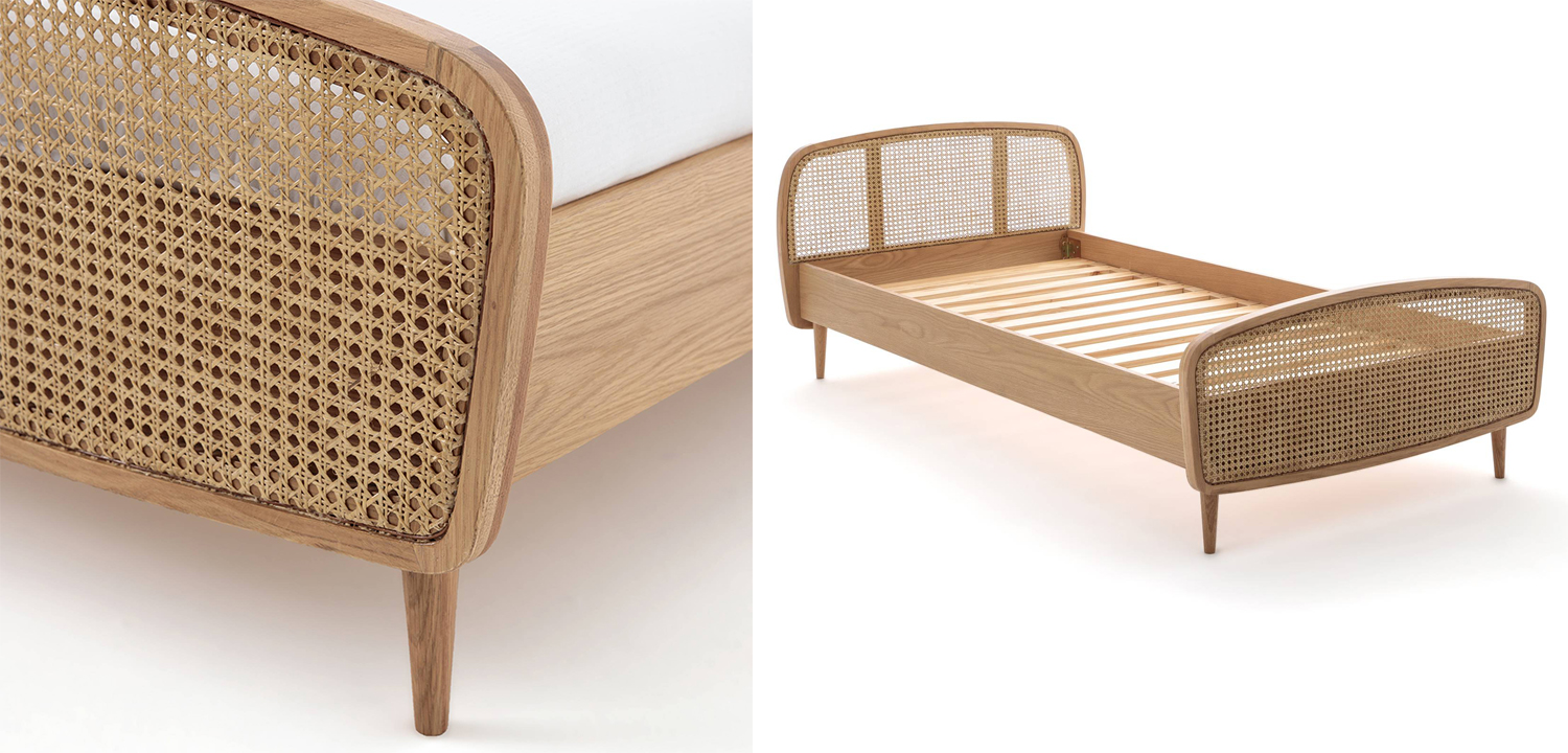 Кровать Morten Wicker Bed - фото №1