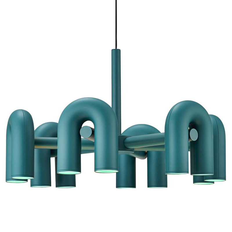 Люстра Cirkus AGO Lighting turquoise 4-6 Бирюзовый Люстра Cirkus AGO Lighting turquoise 4-6 Бирюзовый в Твери | Loft Concept