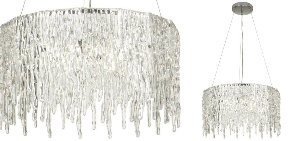Люстра Cold Heart Silver Single Tier Chandelier Люстра Cold Heart Silver Single Tier Chandelier - Loft-Concept в Твери