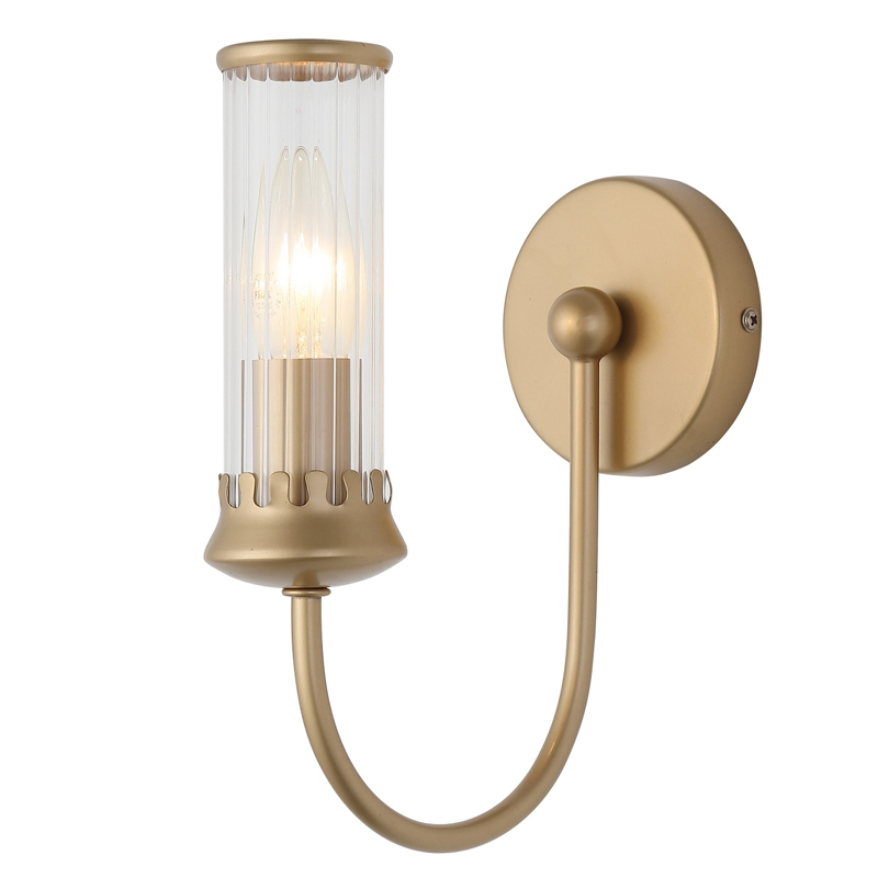 Бра Morgane Sconce gold Золотой Прозрачный Бра Morgane Sconce gold Золотой Прозрачный в Твери | Loft Concept