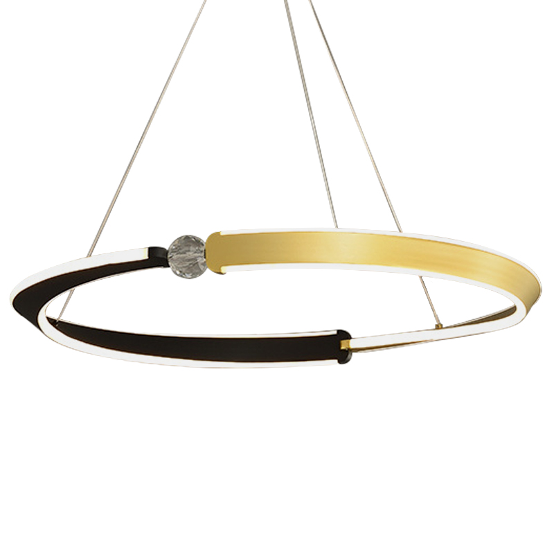 Люстра Кольца Ring Horizontal Cyril Черный Золотой Золотой Черный Люстра Кольца Ring Horizontal Cyril Черный Золотой Золотой Черный в Твери | Loft Concept