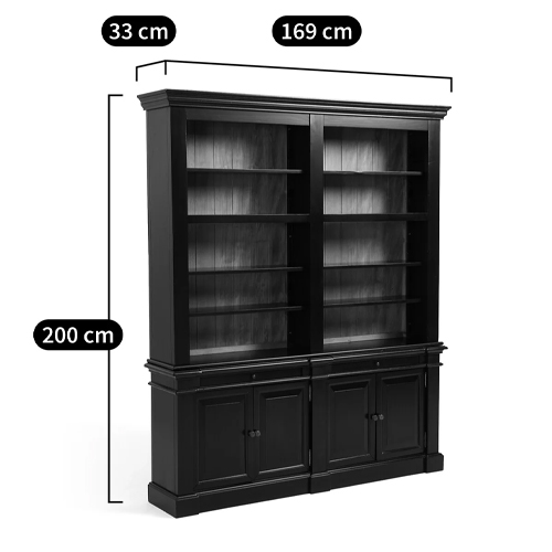 Витрина из массива сосны Sterling Showcase Black Витрина из массива сосны Sterling Showcase Black в Твери