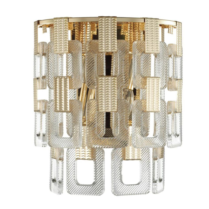 Бра Ribbed Elements Pendant Золотой Прозрачное Стекло Бра Ribbed Elements Pendant Золотой Прозрачное Стекло в Твери | Loft Concept