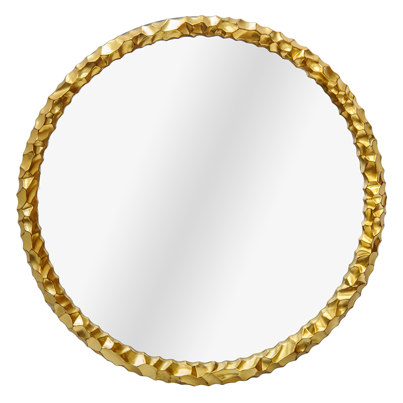 Зеркало Reginald Mirror round gold Золотой Зеркало Reginald Mirror round gold Золотой в Твери | Loft Concept