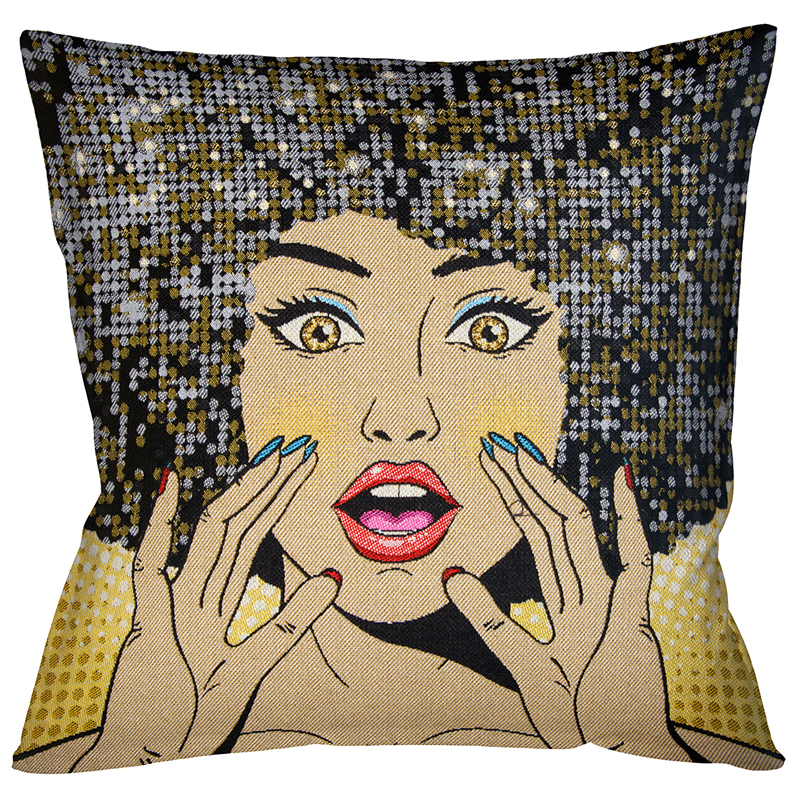 Декоративная подушка Disco Girl 2 Мульти Декоративная подушка Disco Girl 2 Мульти в Твери | Loft Concept