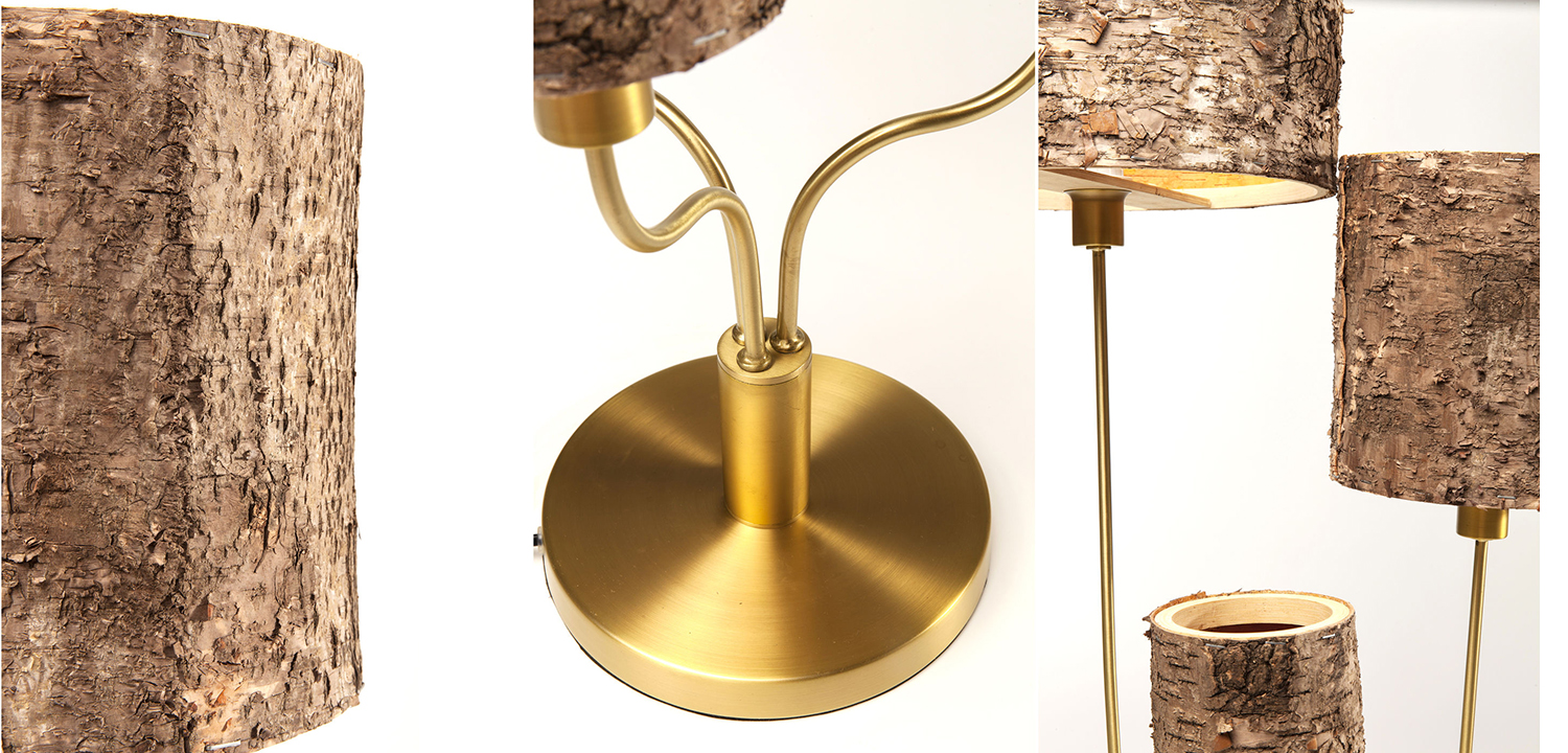 Настольная лампа Log Lampshades - фото