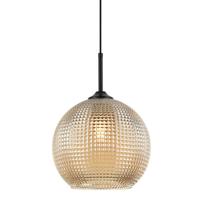 Подвесной светильник Crystal Galaxy Ball gold glass Черный Золотой Подвесной светильник Crystal Galaxy Ball gold glass Черный Золотой в Твери | Loft Concept