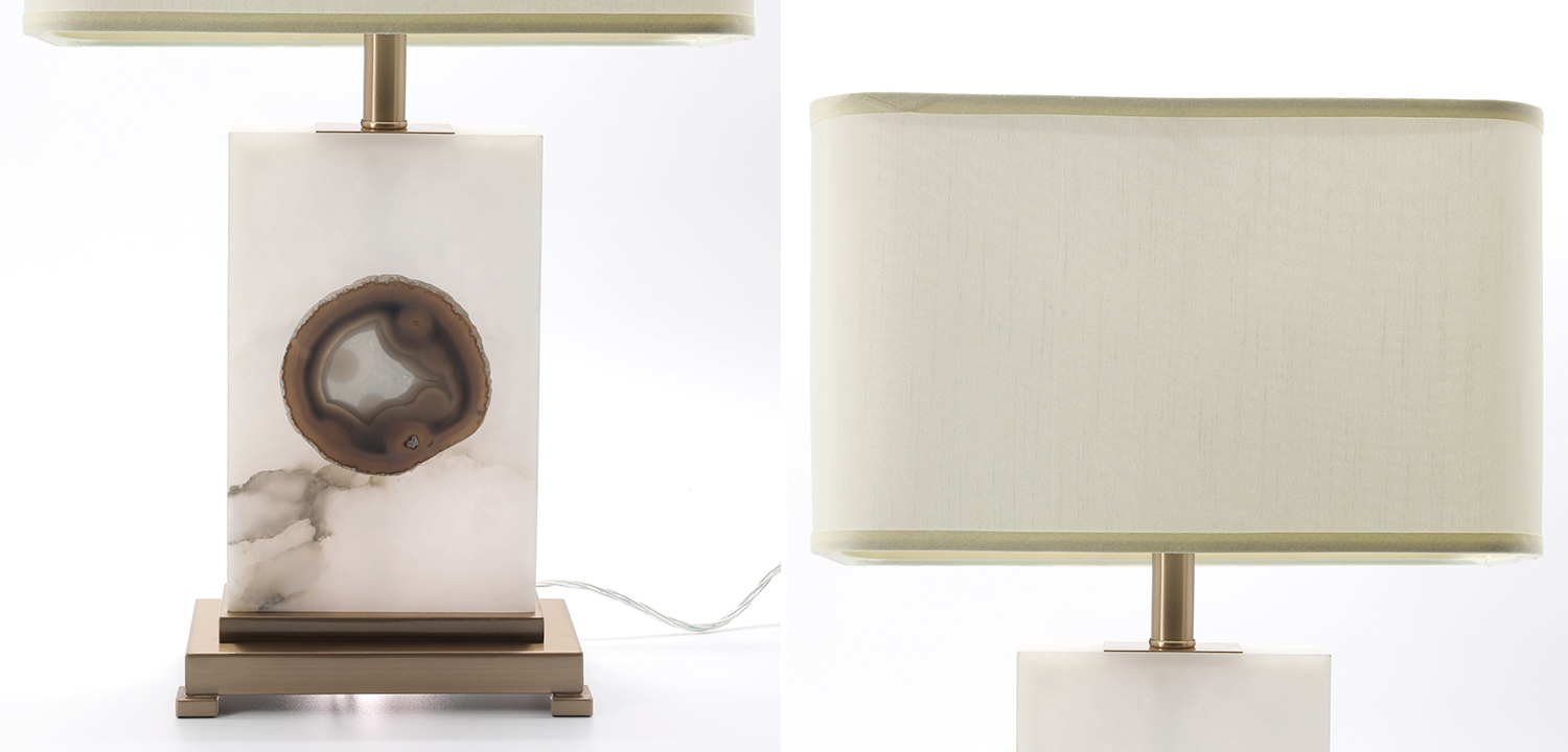 Настольная лампа Bel Air Agate Table Lamp - фото