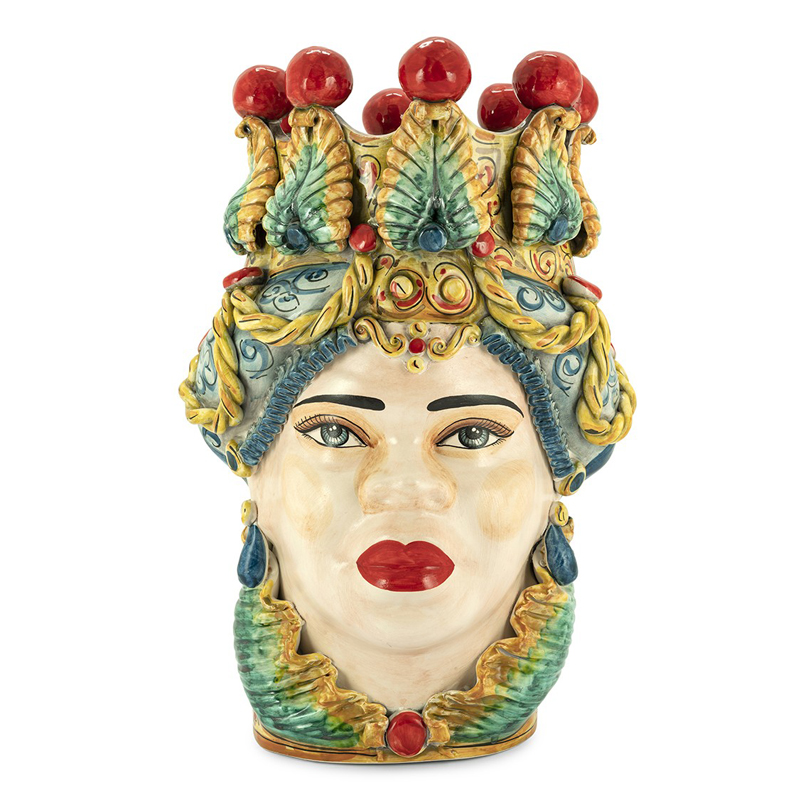 Ваза VASE MORO LADY BIG TRAD. Мульти Ваза VASE MORO LADY BIG TRAD. Мульти в Твери | Loft Concept