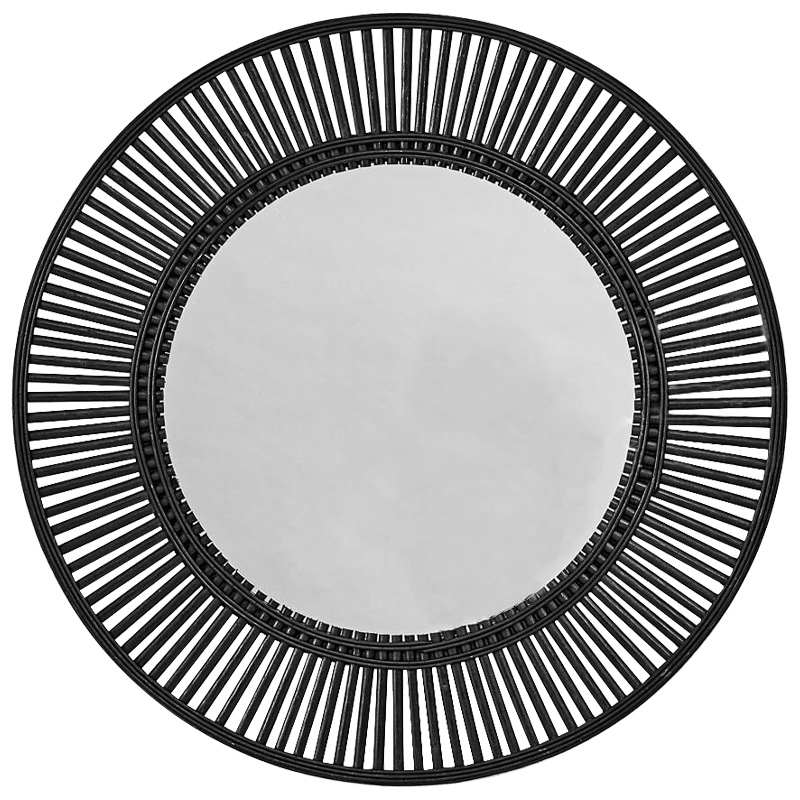 Зеркало Mario Round Mirror Черный Зеркало Mario Round Mirror Черный в Твери | Loft Concept