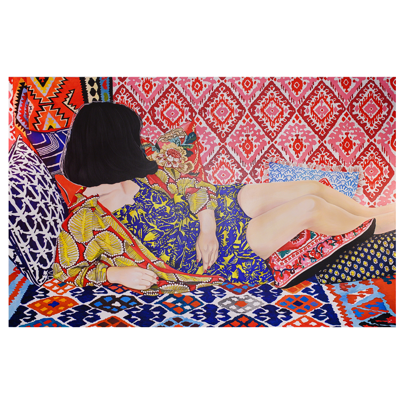 Картина Camouflage 2 Naomi Okubo Мульти Картина Camouflage 2 Naomi Okubo Мульти в Твери | Loft Concept