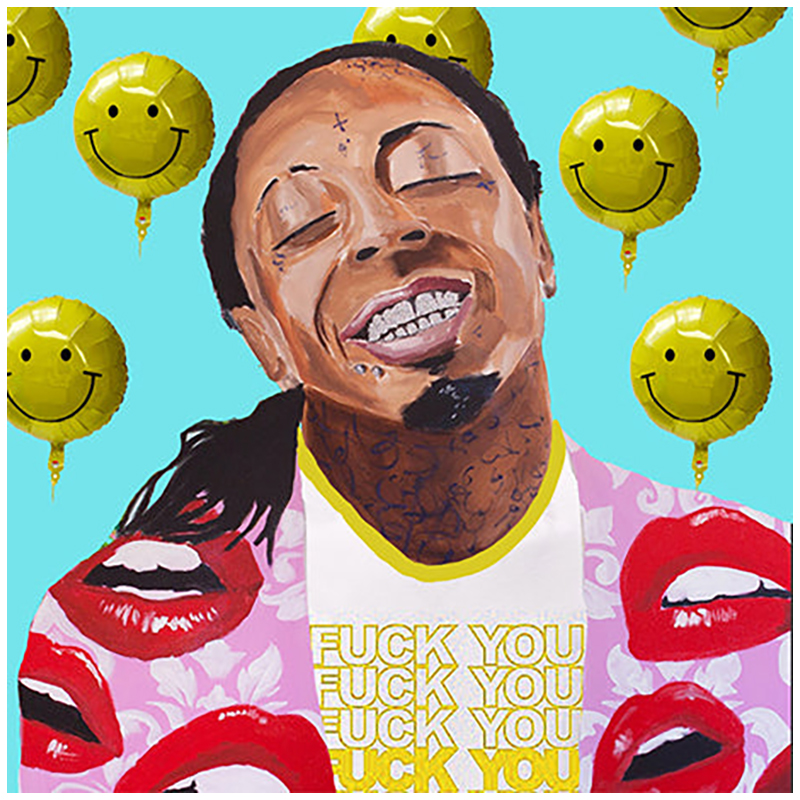 Картина Lil Wayne with Smiling Balloons Мульти Картина Lil Wayne with Smiling Balloons Мульти в Твери | Loft Concept