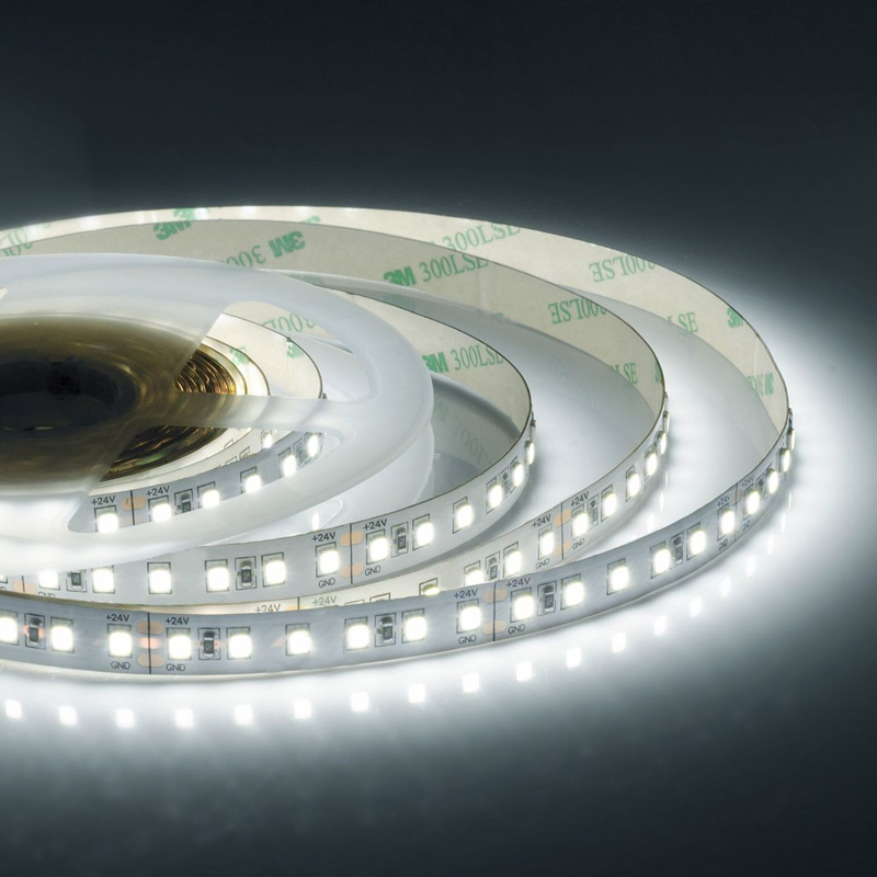 Светодиодная лента 120LED/m 2835SMD холодный белый 5M Белый Светодиодная лента 120LED/m 2835SMD холодный белый 5M Белый в Твери | Loft Concept