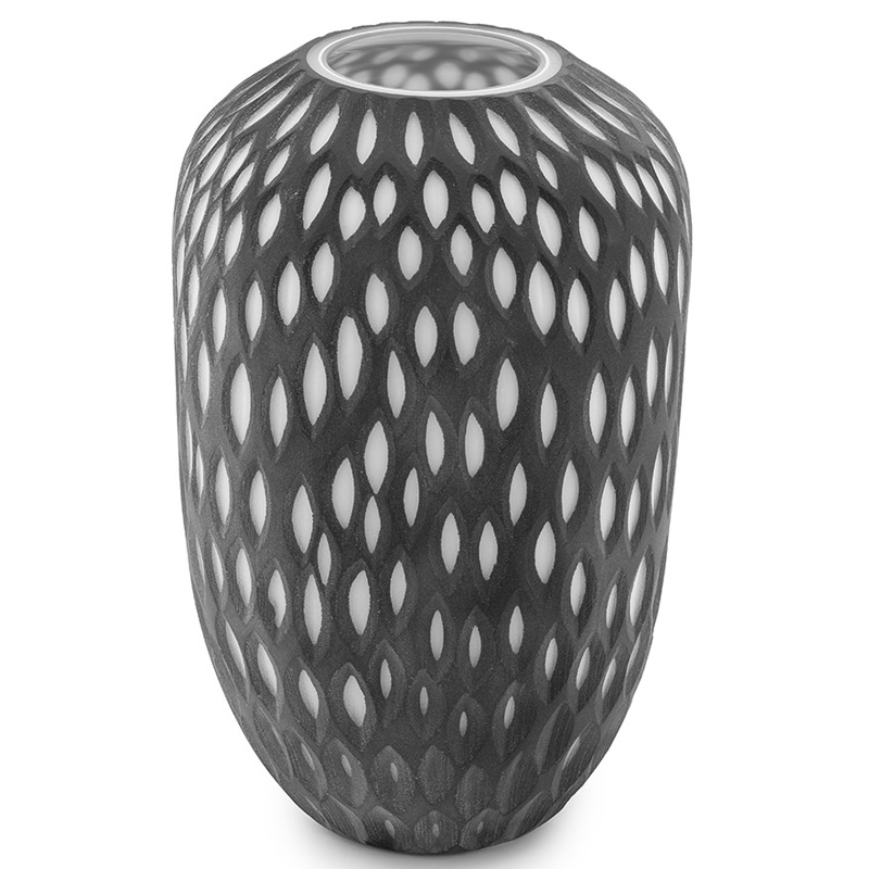 Ваза VASE POIS SM Черно-белый Ваза VASE POIS SM Черно-белый в Твери | Loft Concept