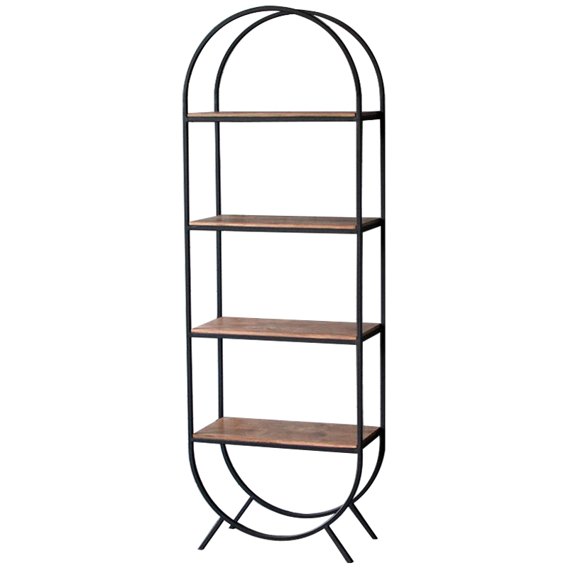Стеллаж Lugo Industrial Metal Rust Black Rack Коричневый Черный Стеллаж Lugo Industrial Metal Rust Black Rack Коричневый Черный в Твери | Loft Concept