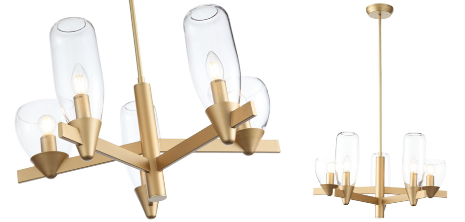 Люстра Houston 5 lamps Люстра Houston 5 lamps - Loft-Concept в Твери
