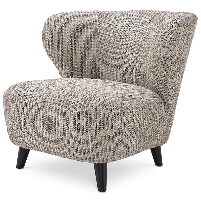 Кресло Eichholtz Chair Hydra Бежево-серый Черный Бежево-серый Черный Кресло Eichholtz Chair Hydra Бежево-серый Черный Бежево-серый Черный в Твери | Loft Concept