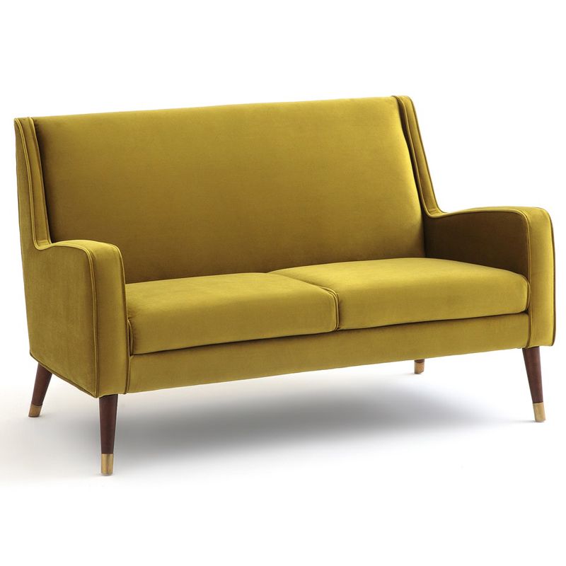 Диван Classic Furniture горчичный Горчичный Латунь Диван Classic Furniture горчичный Горчичный Латунь в Твери | Loft Concept