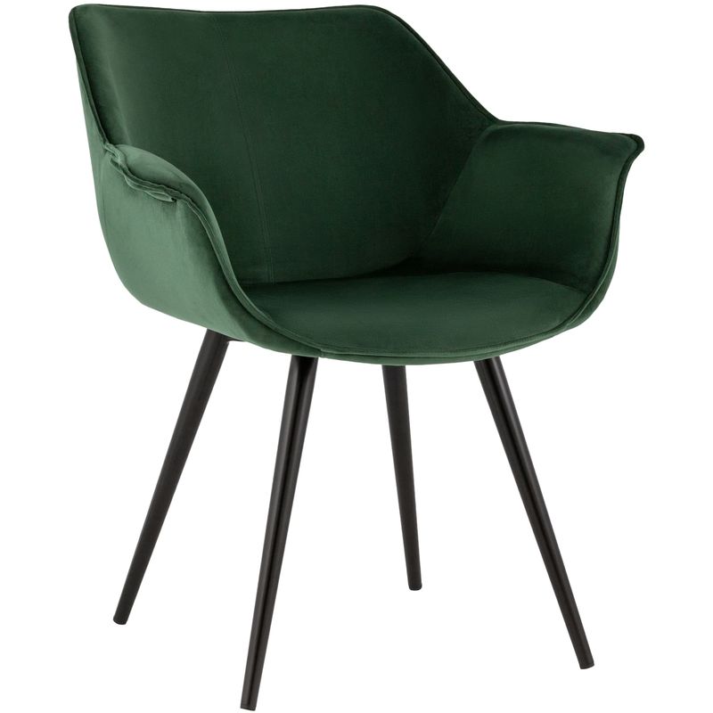 Стул Mason chair Зеленый Велюр Зеленый Черный в Твери | Loft Concept 