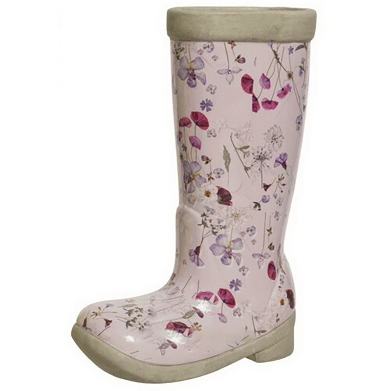 Ваза Vase Boot pink Розовый Мульти в Твери | Loft Concept 