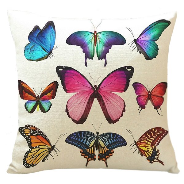 Декоративная подушка Butterfly #2 Мульти Декоративная подушка Butterfly #2 Мульти в Твери | Loft Concept