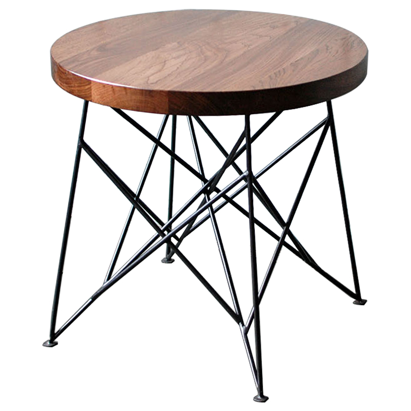 Кофейный стол Kinney Brown Industrial Metal Rust Coffee Table Черный Коричневый Кофейный стол Kinney Brown Industrial Metal Rust Coffee Table Черный Коричневый в Твери | Loft Concept