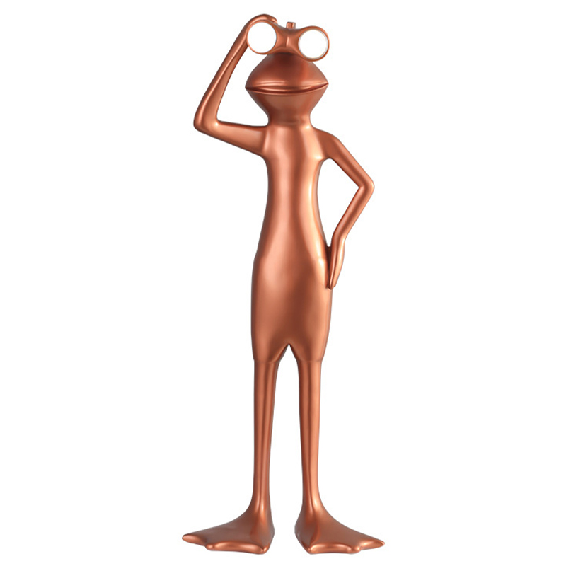 Настольная лампа Resort Frog With Binoculars Lamp Золотой Настольная лампа Resort Frog With Binoculars Lamp Золотой в Твери | Loft Concept