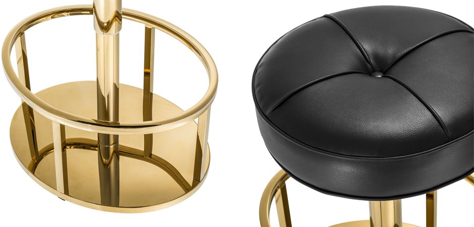 Барный стул Eichholtz Bar Stool Thibault Барный стул Eichholtz Bar Stool Thibault - Loft-Concept в Твери