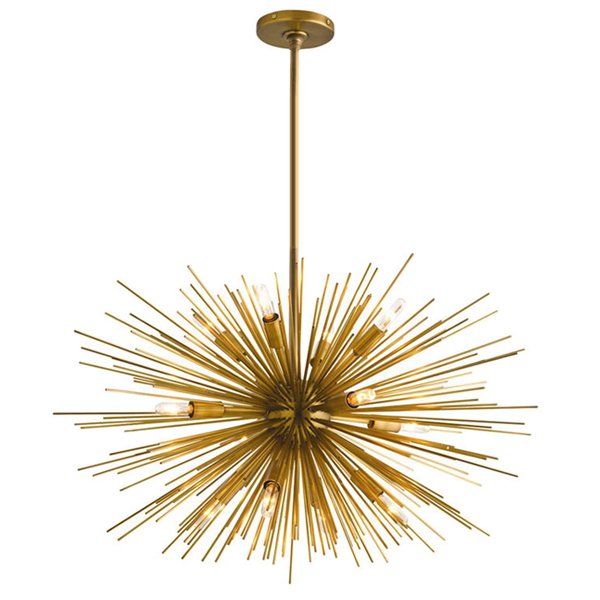 Люстра ASTRA Chandelier Sputnik Brass Золотой Люстра ASTRA Chandelier Sputnik Brass Золотой в Твери | Loft Concept