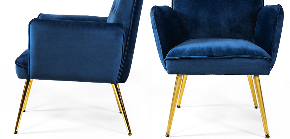 Кресло Mentoro blue - Loft-Concept в Твери