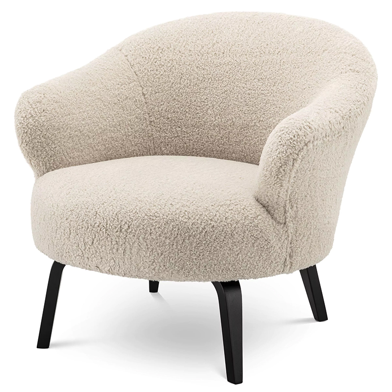 Кресло Eichholtz Chair Moretti Бежевый Черный Бежевый Черный Кресло Eichholtz Chair Moretti Бежевый Черный Бежевый Черный в Твери | Loft Concept