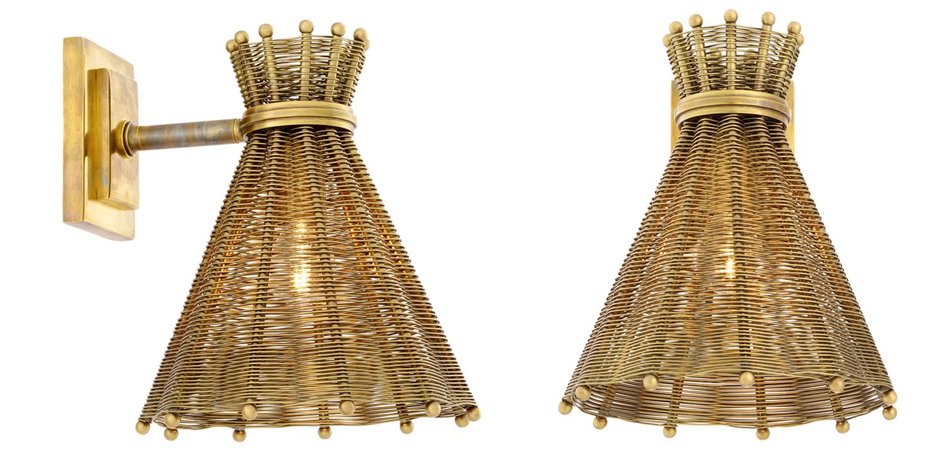 Бра Eichholtz Wall Lamp Kon Tiki Бра Eichholtz Wall Lamp Kon Tiki - Loft-Concept в Твери