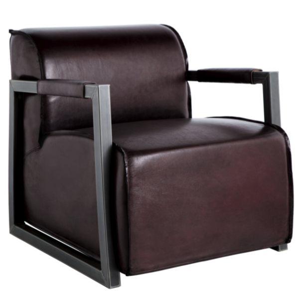 Кресло Leather Tank Коричневый Кресло Leather Tank Коричневый в Твери | Loft Concept