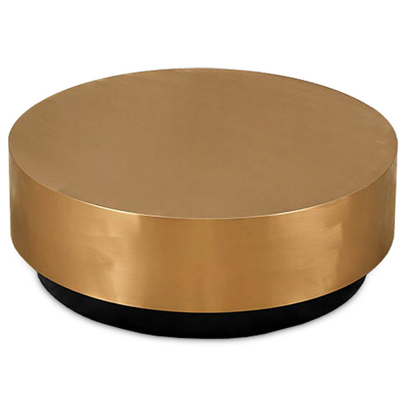 Кофейный столик Gold Washer Coffee Table Золотой Черный Кофейный столик Gold Washer Coffee Table Золотой Черный в Твери | Loft Concept