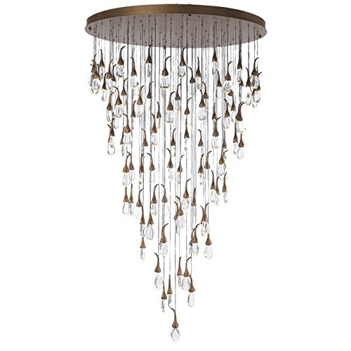 Люстра OCHRE Seed Cloud installation round Бронза Прозрачное Стекло Люстра OCHRE Seed Cloud installation round Бронза Прозрачное Стекло в Твери | Loft Concept