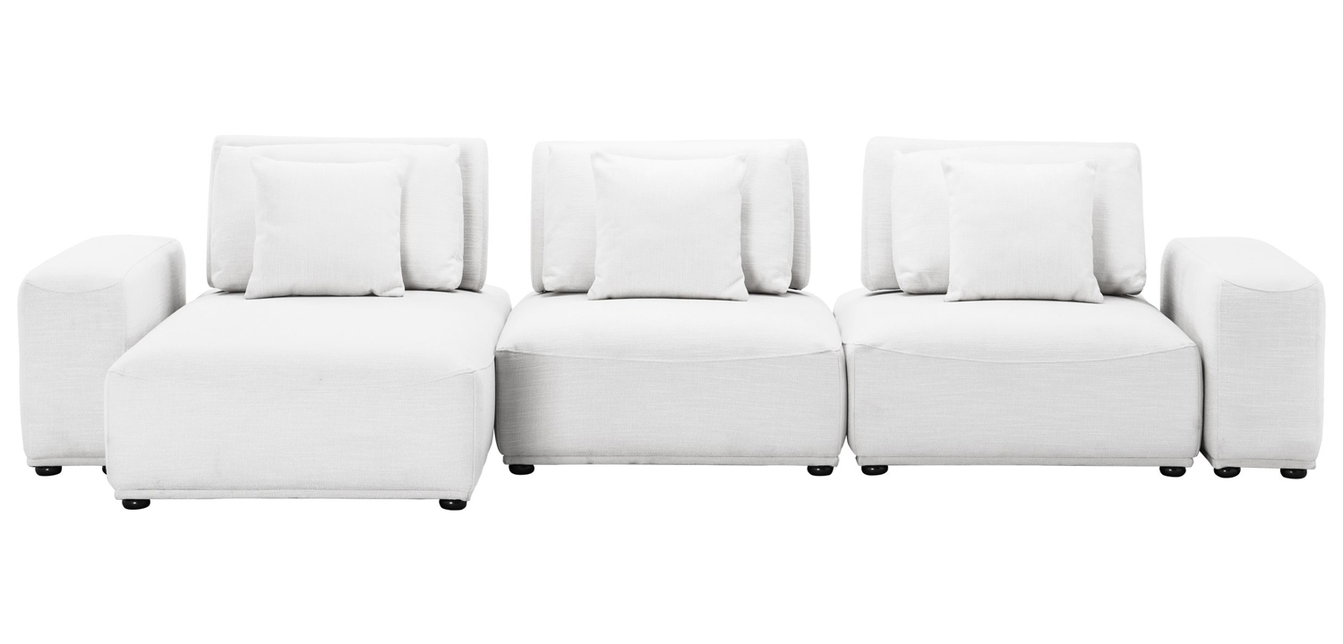 Диван Eichholtz Sofa Mondial Lounge white - фото №1