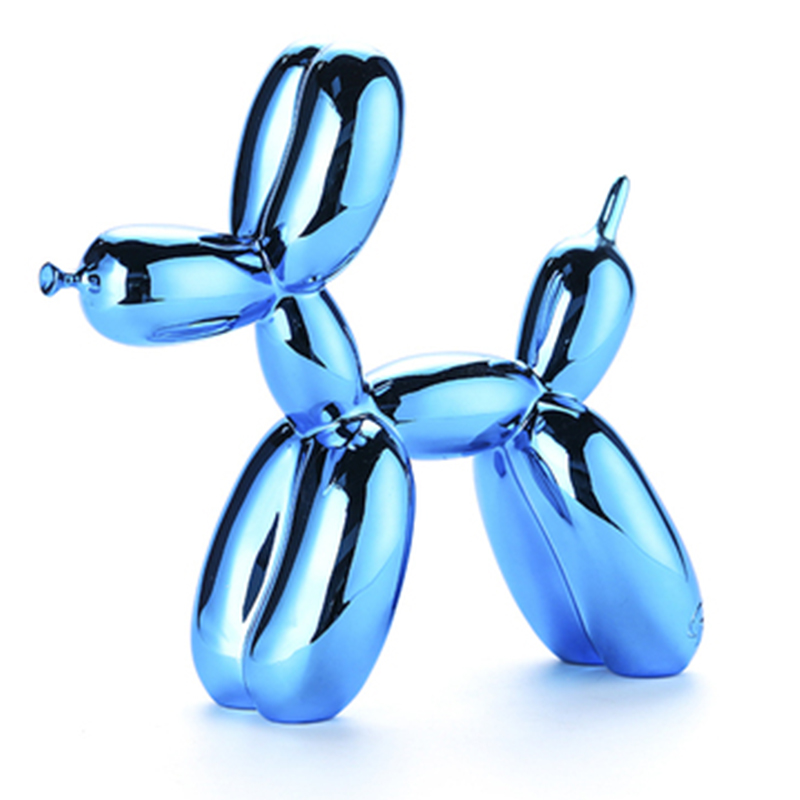 Статуэтка Jeff Koons Balloon Dog medium Blue Синий Статуэтка Jeff Koons Balloon Dog medium Blue Синий в Твери | Loft Concept