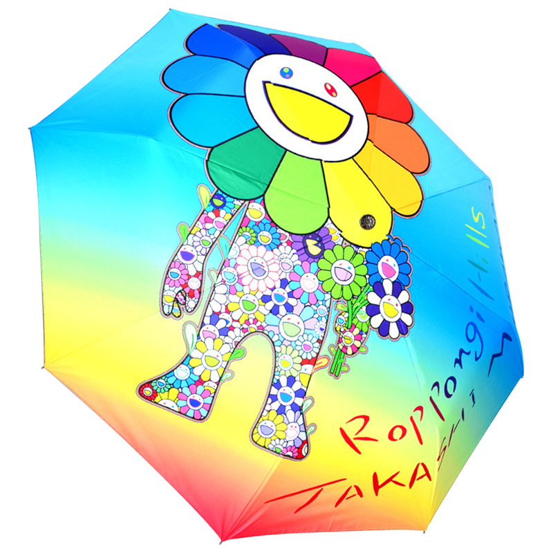 Зонт раскладной TAKASHI MURAKAMI дизайн 003 Мульти цвет Мульти Зонт раскладной TAKASHI MURAKAMI дизайн 003 Мульти цвет Мульти в Твери | Loft Concept