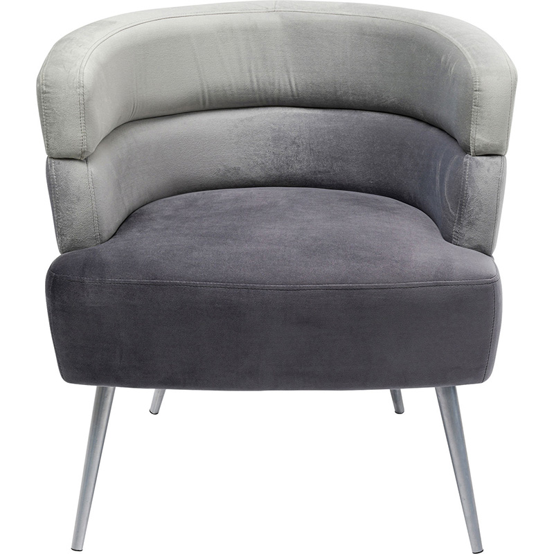Кресло Gray Velvet Superposition Серый Кресло Gray Velvet Superposition Серый в Твери | Loft Concept