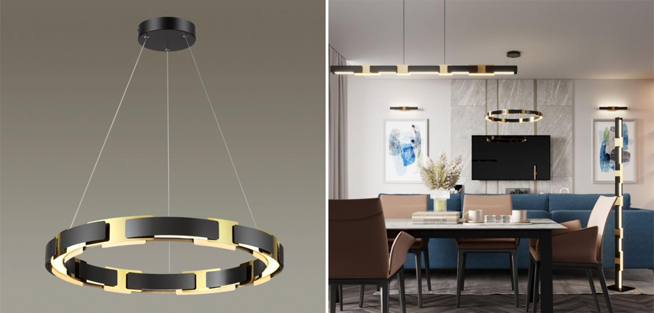 Люстра Shades of Gold диаметр 60 см Люстра Shades of Gold диаметр 60 см - Loft-Concept в Твери