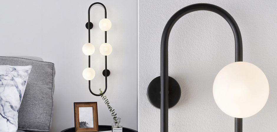 Бра HOOP WALL Lamp Black 4 Бра HOOP WALL Lamp Black 4 - Loft-Concept в Твери