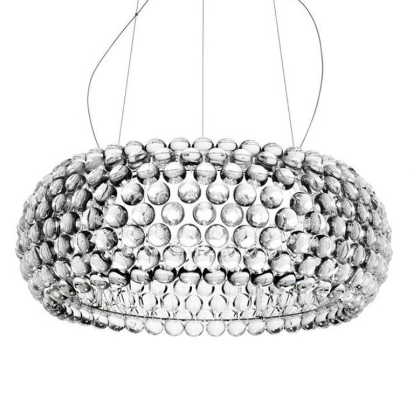 Люстра Foscarini Caboche Clear Patricia Urquiola Хром Прозрачный (Transparent) Люстра Foscarini Caboche Clear Patricia Urquiola Хром Прозрачный (Transparent) в Твери | Loft Concept
