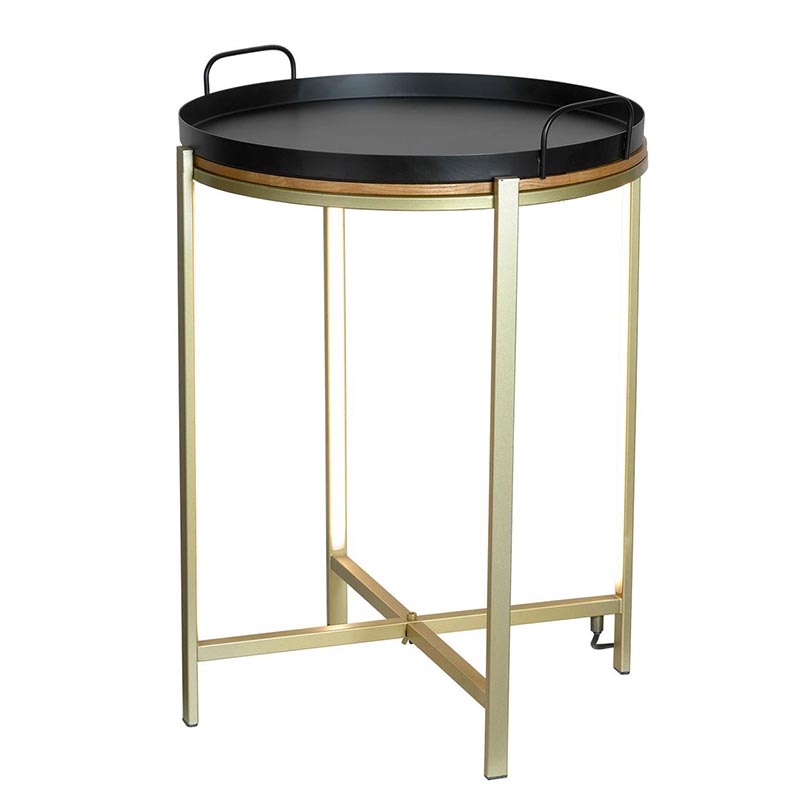 Приставной стол Nagib Side Table Bronze LED Бронза Приставной стол Nagib Side Table Bronze LED Бронза в Твери | Loft Concept