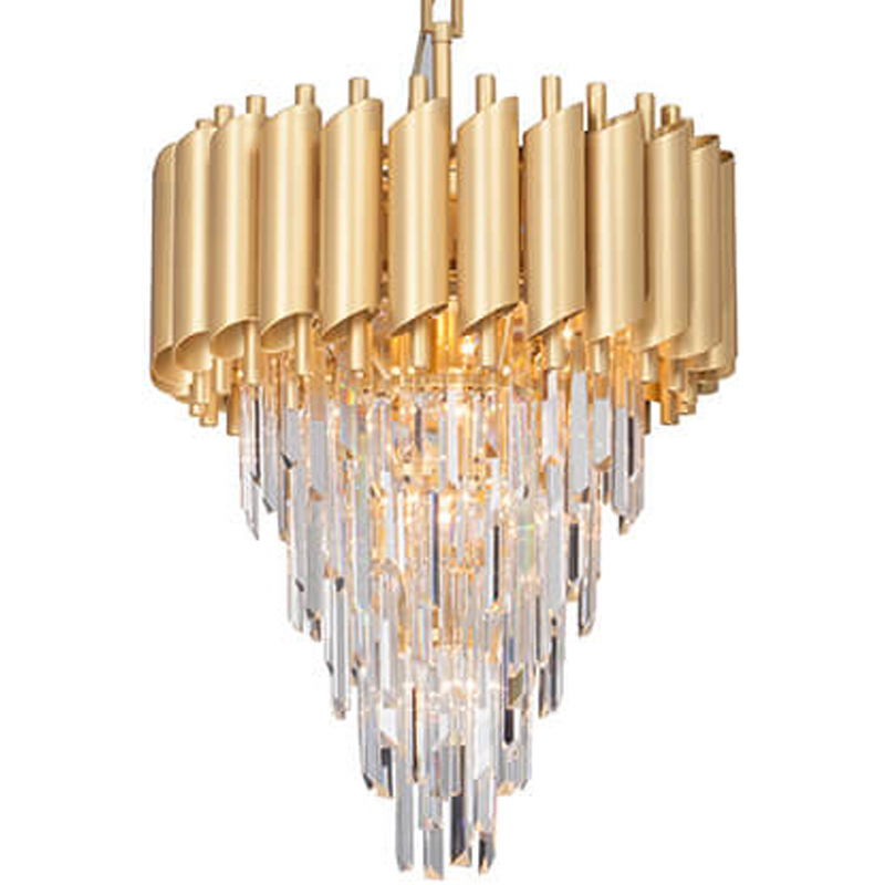 Empire Gold Chandelier Crystal D 50 Глянцевое золото Empire Gold Chandelier Crystal D 50 Глянцевое золото в Твери | Loft Concept