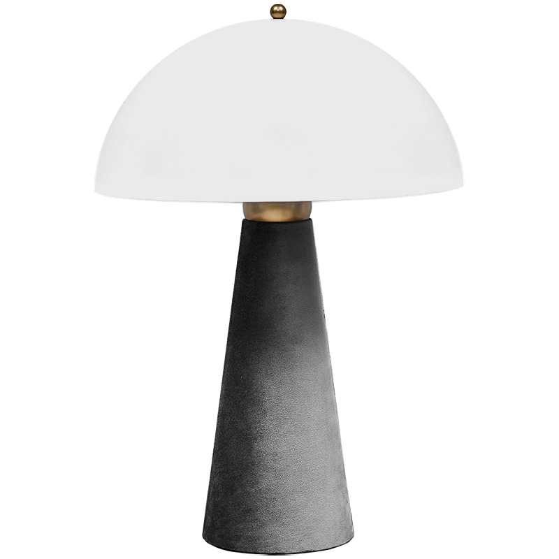 Настольная лампа Ruben Concrete table lamp Серый Белый Настольная лампа Ruben Concrete table lamp Серый Белый в Твери | Loft Concept