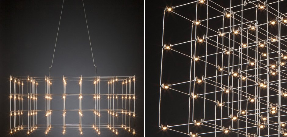 Люстра Quasar Cosmos Square LED pendant light Люстра Quasar Cosmos Square LED pendant light - Loft-Concept в Твери