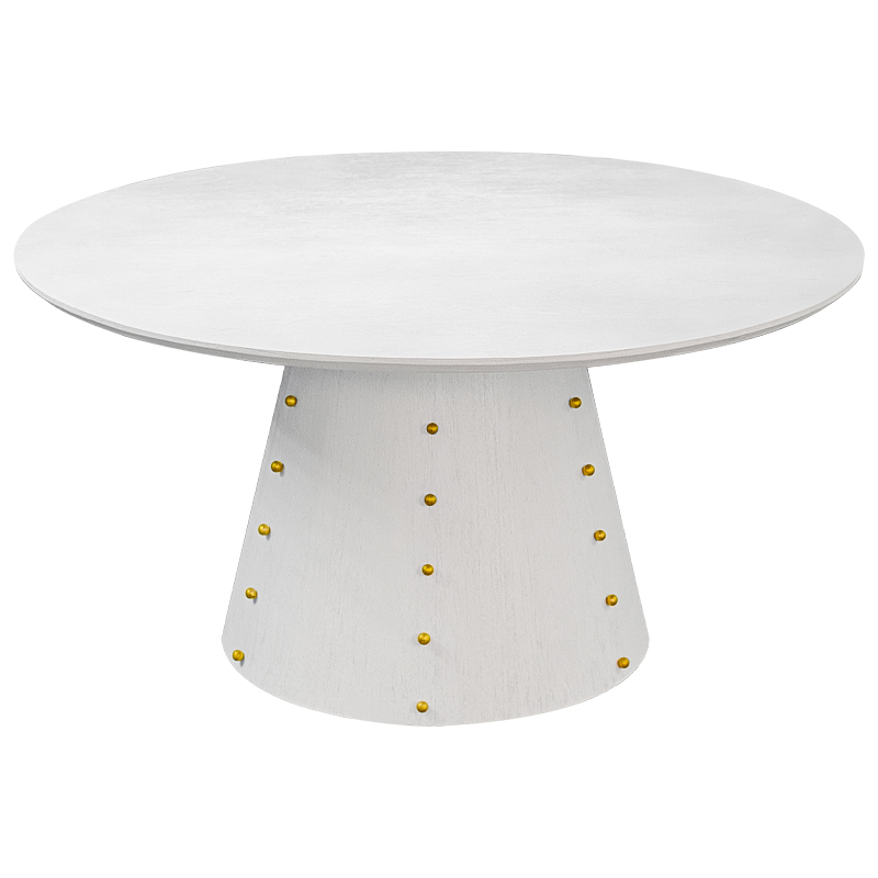 Las Vegas Table White Burl Обеденный Стол ivory ( слоновая кость ) Золотой Las Vegas Table White Burl Обеденный Стол ivory ( слоновая кость ) Золотой в Твери | Loft Concept