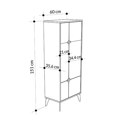 Комод белый с 4-мя дверцами на металлических ножках SPARK MULTIPURPOSE CABINET WHITE Комод белый с 4-мя дверцами на металлических ножках SPARK MULTIPURPOSE CABINET WHITE в Твери
