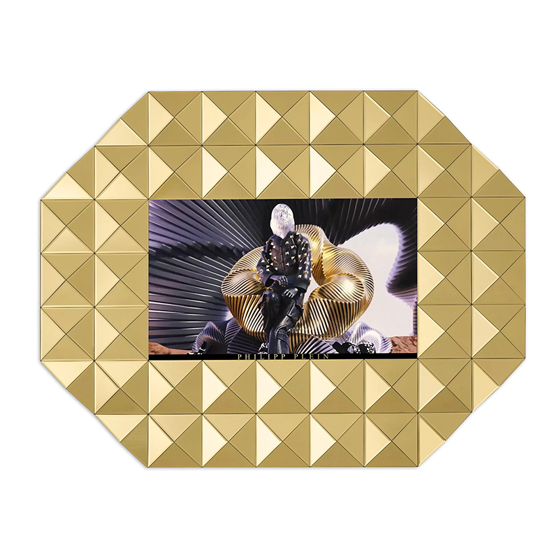 Экран Philipp Plein GOLD STUD NFT L 43 дюйма Золотой Зеркало Экран Philipp Plein GOLD STUD NFT L 43 дюйма Золотой Зеркало в Твери | Loft Concept