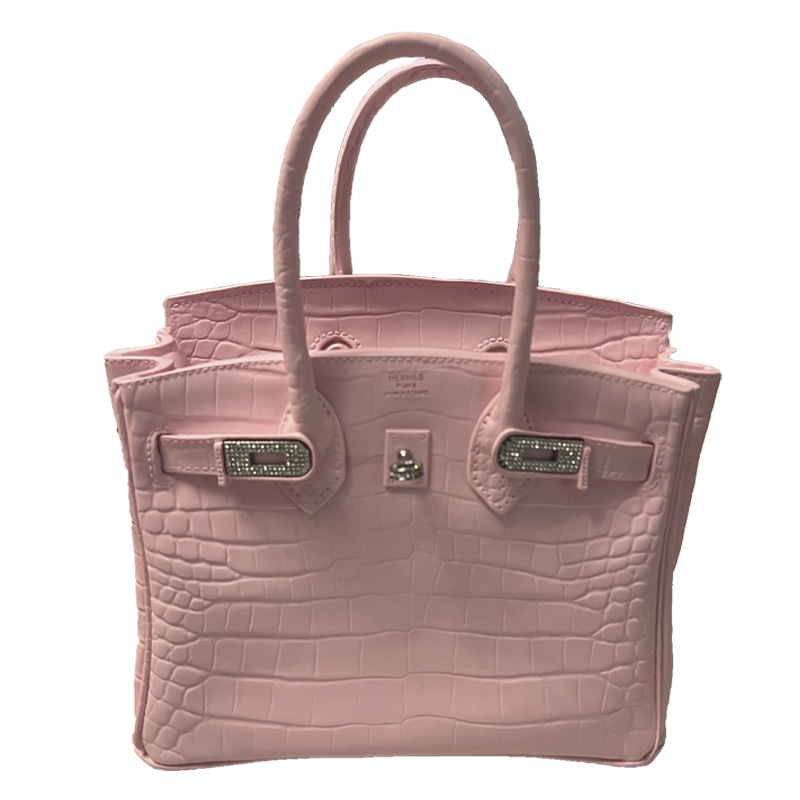 Декоративная ваза в виде сумки Birkin Bag Vase Pink Розовый Декоративная ваза в виде сумки Birkin Bag Vase Pink Розовый в Твери | Loft Concept